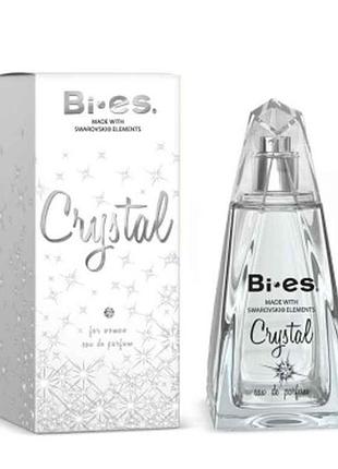 Туалетна вода жін. crystal 100 мл (cкло) тм bi-es