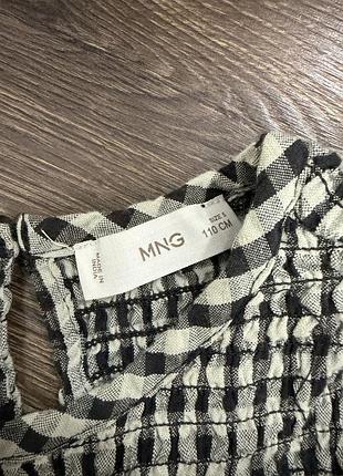 Красива бавовняна сукня mango 110cm 5