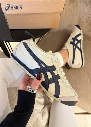 Кросівки asics onitsuka tiger mexico 66 beige blue