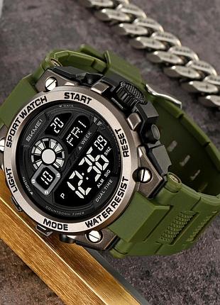 Skmei 2318ag army green 4