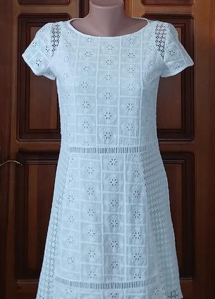 Платье zara кружево ришелье (прошва)