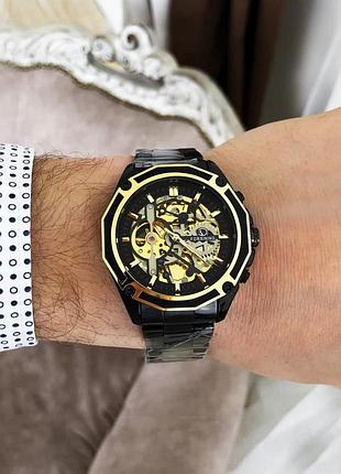 Forsining 8130 black-gold-black 6