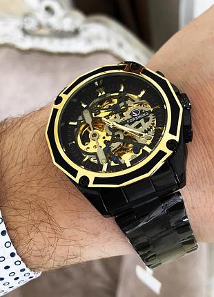 Forsining 8130 black-gold-black 7