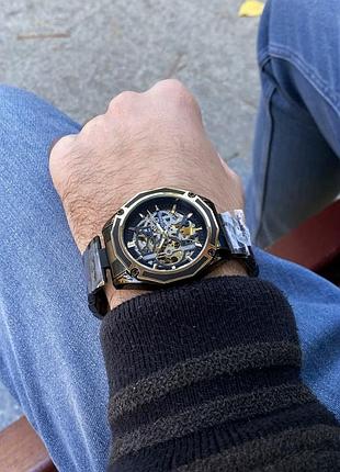 Forsining 8130 black-gold-black 8