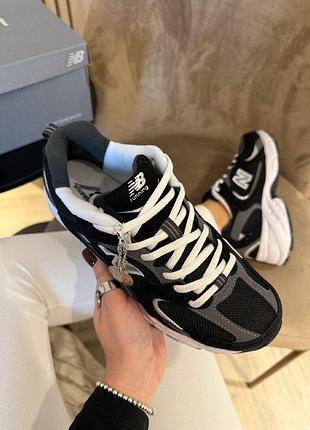 Кроссовки new balance 530 black grey 2