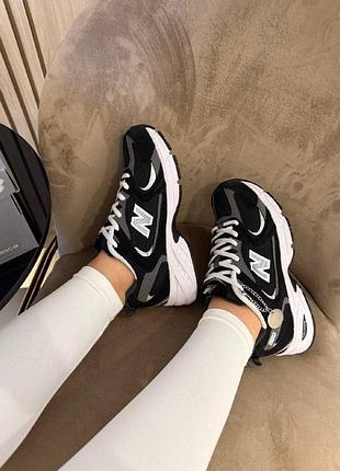Кроссовки new balance 530 black grey 6