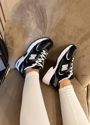 Кроссовки new balance 530 black grey 7