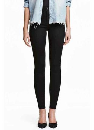 Брюки женские р.33/32 skinny fit черные 0265203 2 тм hm