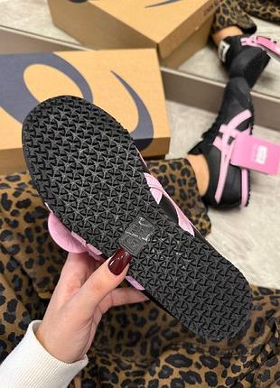 Кроссовки onitsuka tiger mexico 66 black pink 8