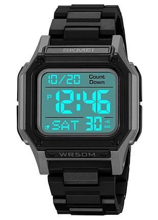 Skmei 2264bkgywt black-grey-white 2