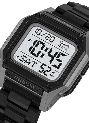 Skmei 2264bkgywt black-grey-white 3