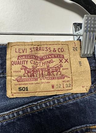 Джинси levis 501 vintage true denim 3