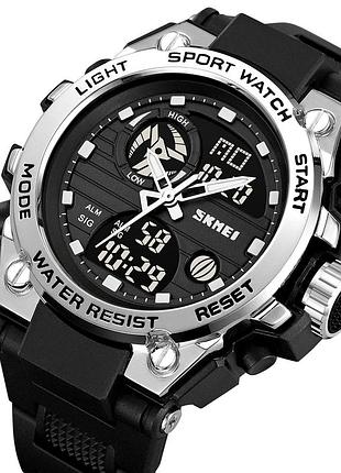 Skmei 2360bksi black-silver 3