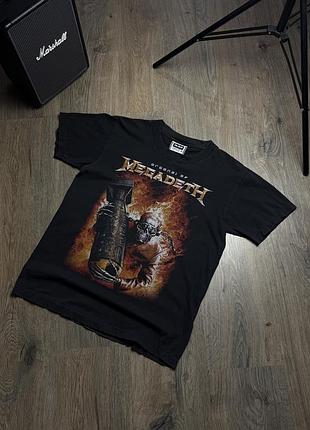 Футболка the roxx megadeth з потертостями / розмір m