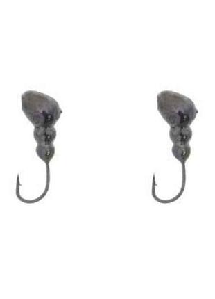 Мормишка вольфрам мураха з отвором 4мм 0,81г black nickle (2шт/уп) тм fishing roi