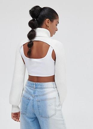 Накидка cropp 3
