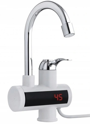 Водонагреватель water heater rx-002 • проточный электрический водонагреватель с жк-дисплеем для кухни ванной и гаража