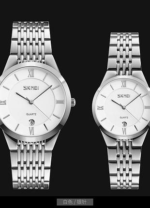 Skmei 9139wtsi-b white-silver b 3