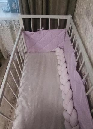Бортіки, косичка в ліжечко 4