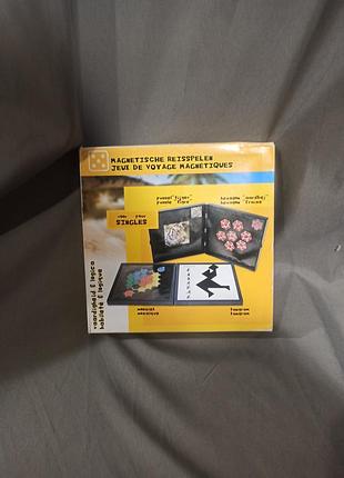 Набір магнітних дорожніх ігор головоломок для однієї особи  «magnetische reisspelen / jeux de voyage magnétiques» 4 гри,