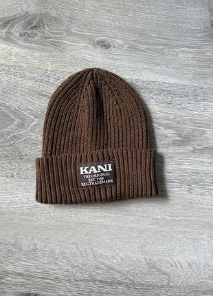 Коричнева стріт шапка kani the original est 1989