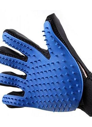 Рукавички для чищення тварин pet gloves 7