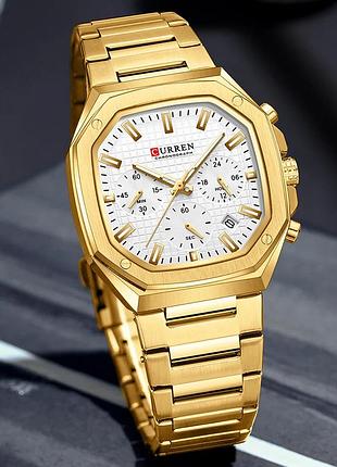 Curren 8459 gold-white 2