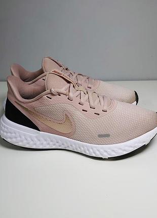 Кроссовки nike revolution 5 running bq3207-600 barely rose/gold 41 г. оригинал