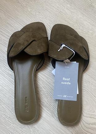 Продам шкіряні сандалії     h&m premium selection 2