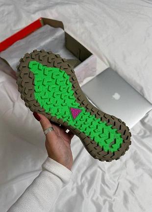 Кроссовки nike acg mountain fly gore-tex beige 3