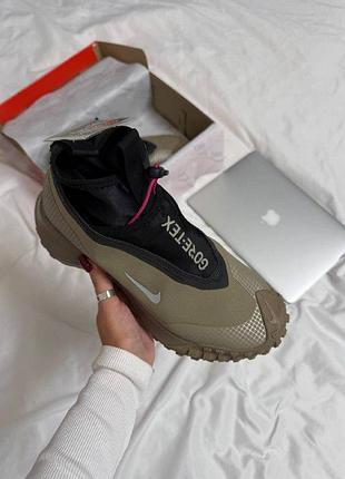 Кроссовки nike acg mountain fly gore-tex beige 5