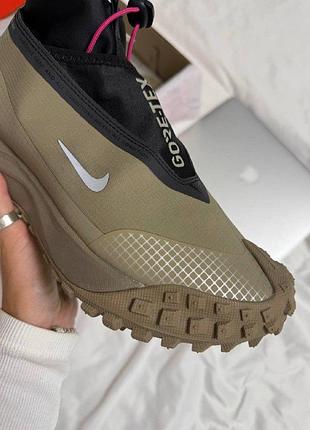 Кроссовки nike acg mountain fly gore-tex beige 7