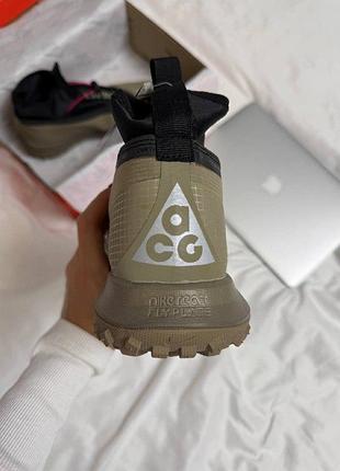Кроссовки nike acg mountain fly gore-tex beige 8