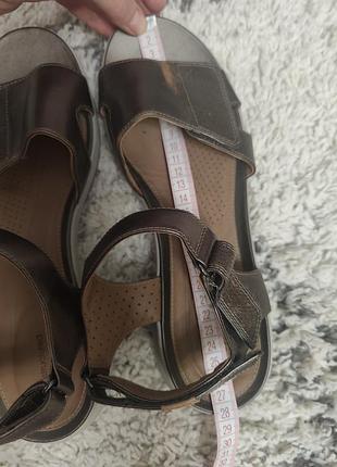 Оригінальні шкіряні босоніжки clarks unstructured 6