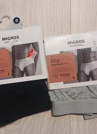 Мужские трусы слипы migros