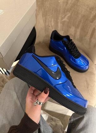 Кроссовки nike air force 1 foamposite pro cup blue