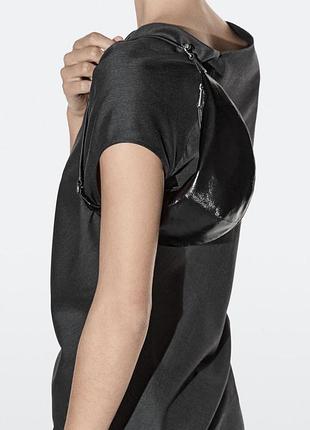 Міні шкіряна сумка massimo dutti