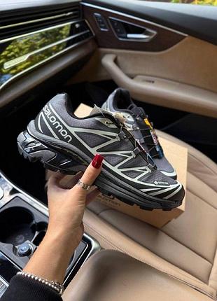 Кроссовки salomon xt-6 grey gore-tex