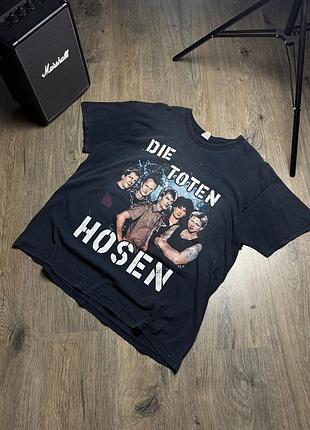 Вінтажна футболка die toten hosen / розмір m-l
