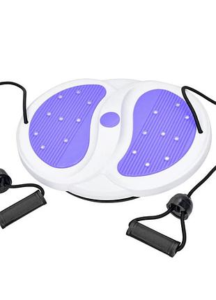 Балансировочная платформа "диск здоровья" ms 4228(purple) фиолетовый