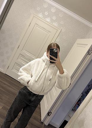 Молочна шубка bershka 2