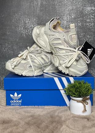 Кросівки adidas vento xlg deluxe beige grey адідас венто бежеві 36-45