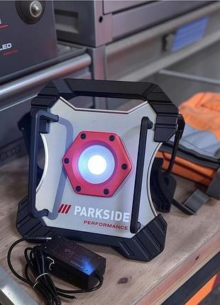 Світильник прожектор підлоговий 10000lm parkside (німеччина), ліхтар прожектор світлодіодний потужний, ручний прожектор, pig