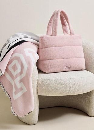 Victoria’s secret оригінал нова сумка шопер тедді хутро
