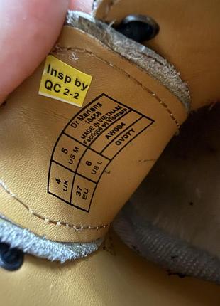 Dr. martens 10458 bex smooth leather brogue / wingtip oxford black & white / чорно-білі двоколірні броги uk 4 / us women 6 / eu 37 made in vietnam 10