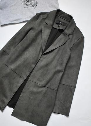 Симпатичное пальто из искусственной замши vero moda xs