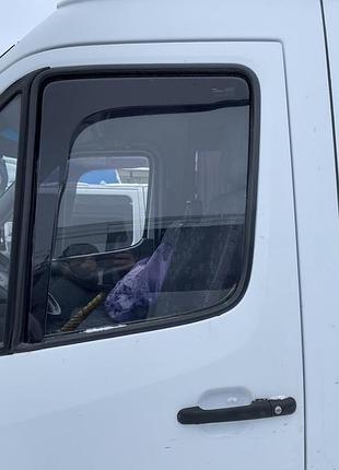 Дефлекторы окон (ветровики) mercedes sprinter 1995-2006 2d (вст 2шт) (heko)