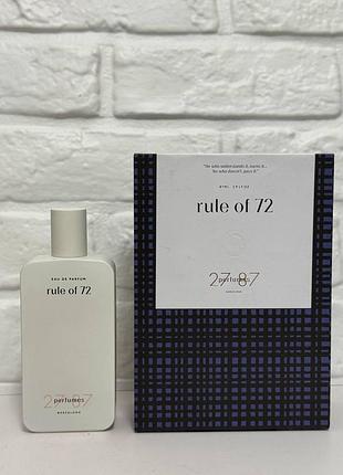 27 87 perfumes rule of 72 eau de parfum 87 мл