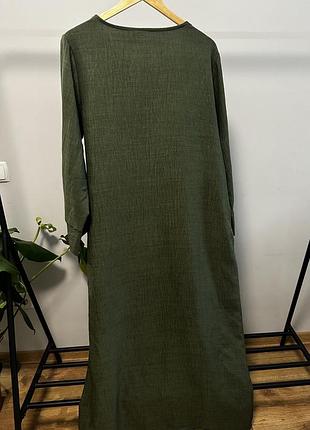 Сукня оливкова 4