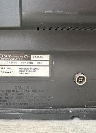Телевізор sony trinitron kv 1435m3 6